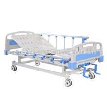 Side Rail Hospital 3 crank Manual Nursing Medical Bed